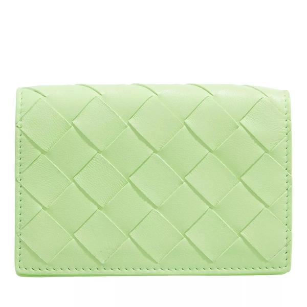 

Кошелек intrecciato business card case Bottega Veneta, зеленый