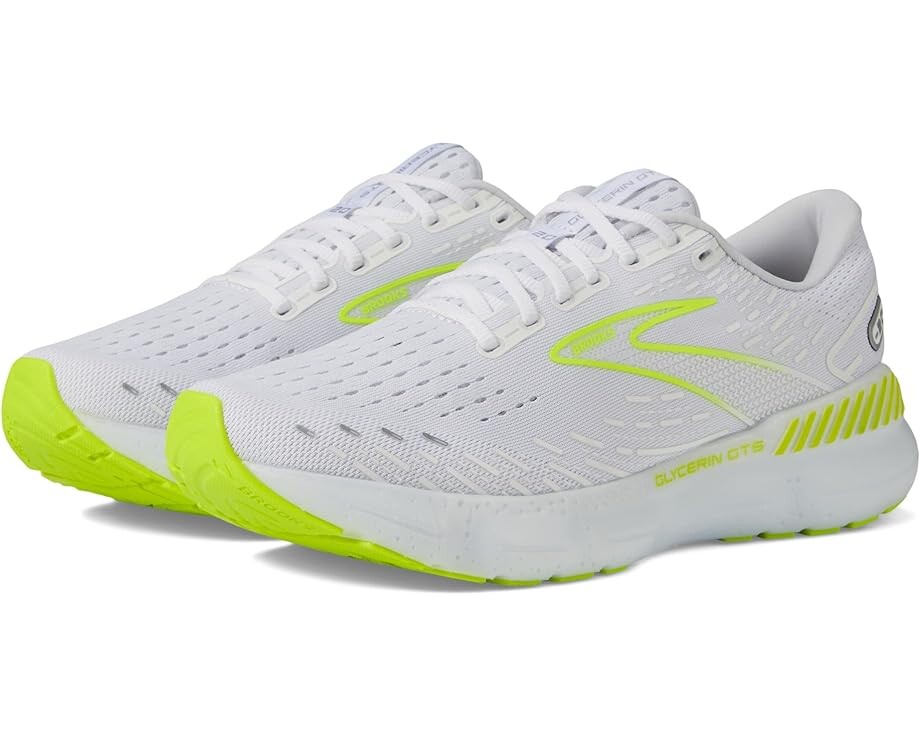 

Кроссовки Brooks Glycerin GTS 20, цвет White/Nightlife