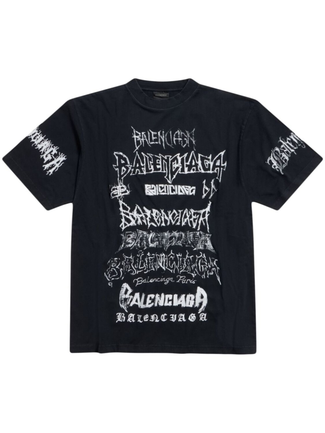 

Balenciaga футболка DIY Metal, черный
