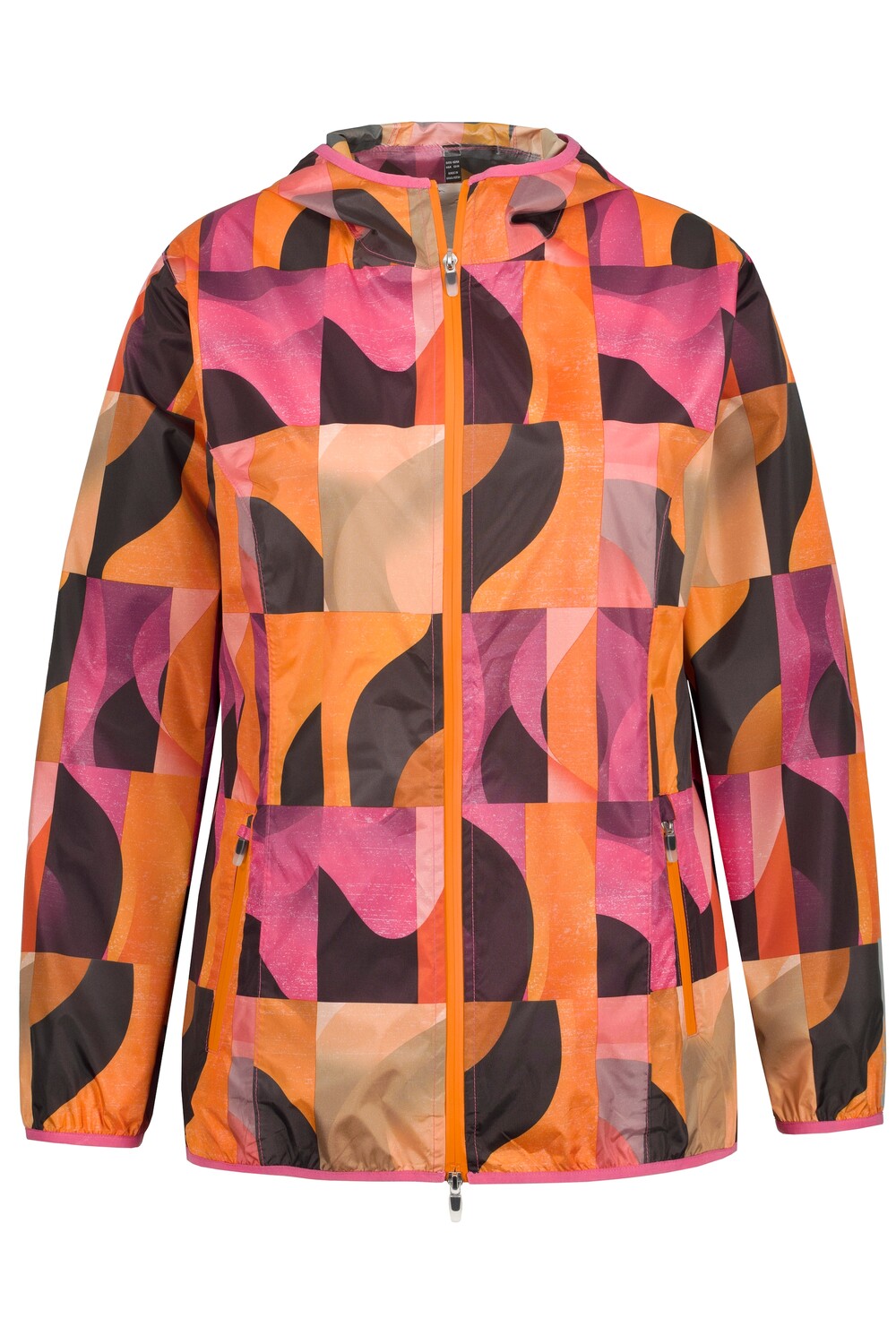

Куртка софтшелл Ulla Popken, цвет neon orange