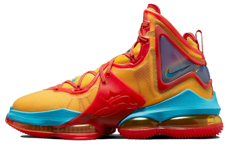 

Кроссовки баскетбольные унисекс Nike Lebron 19, оранжевый / красный / синий