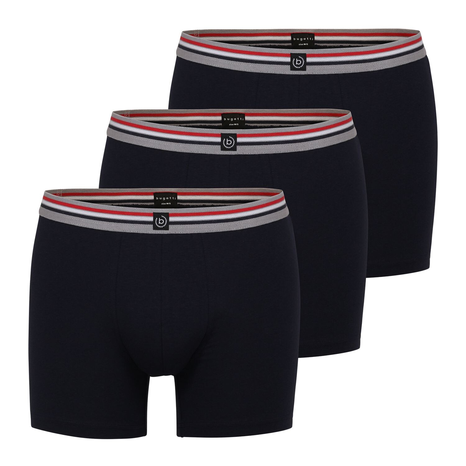 

Боксеры Bugatti Boxershorts 3 шт, темно-синий