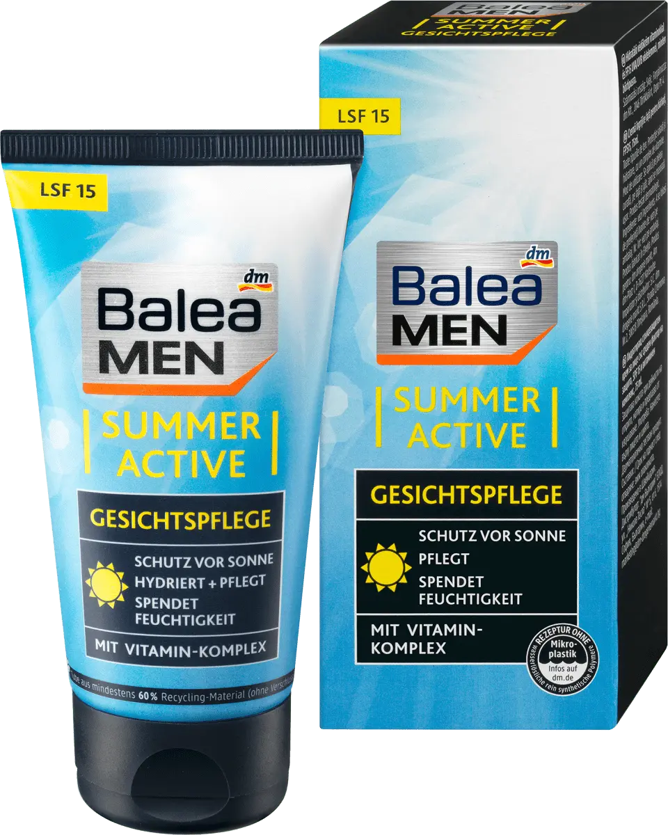 

Крем для лица Summer Active 75 мл. Balea