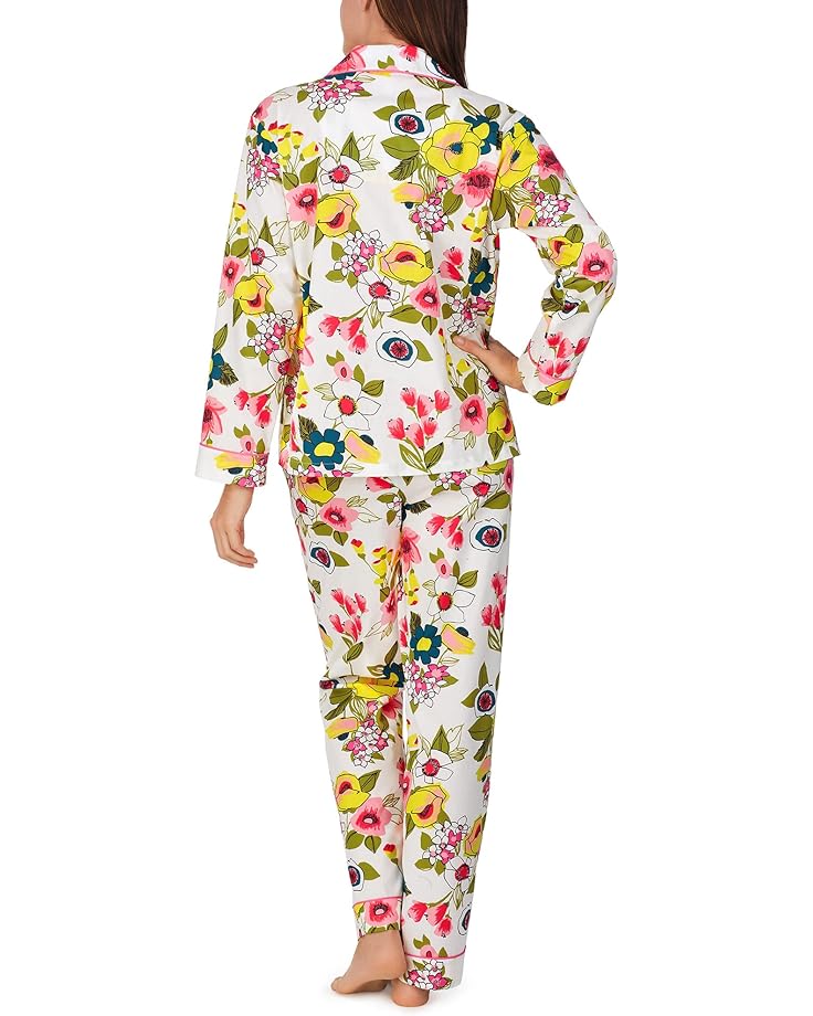 

Пижамный комплект Bedhead PJs Trina Turk x Bedhead Long Sleeve Classic PJ Set, цвет Poppy Prep