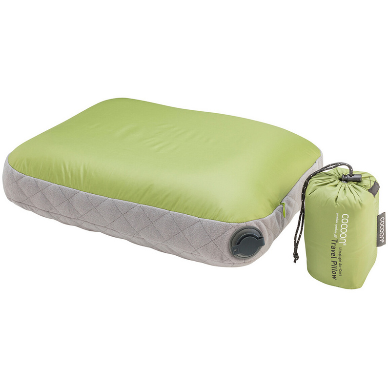 Сверхлегкая подушка Air-Core Cocoon, зеленый подушка дорожная airport котенок 26х25х8 см