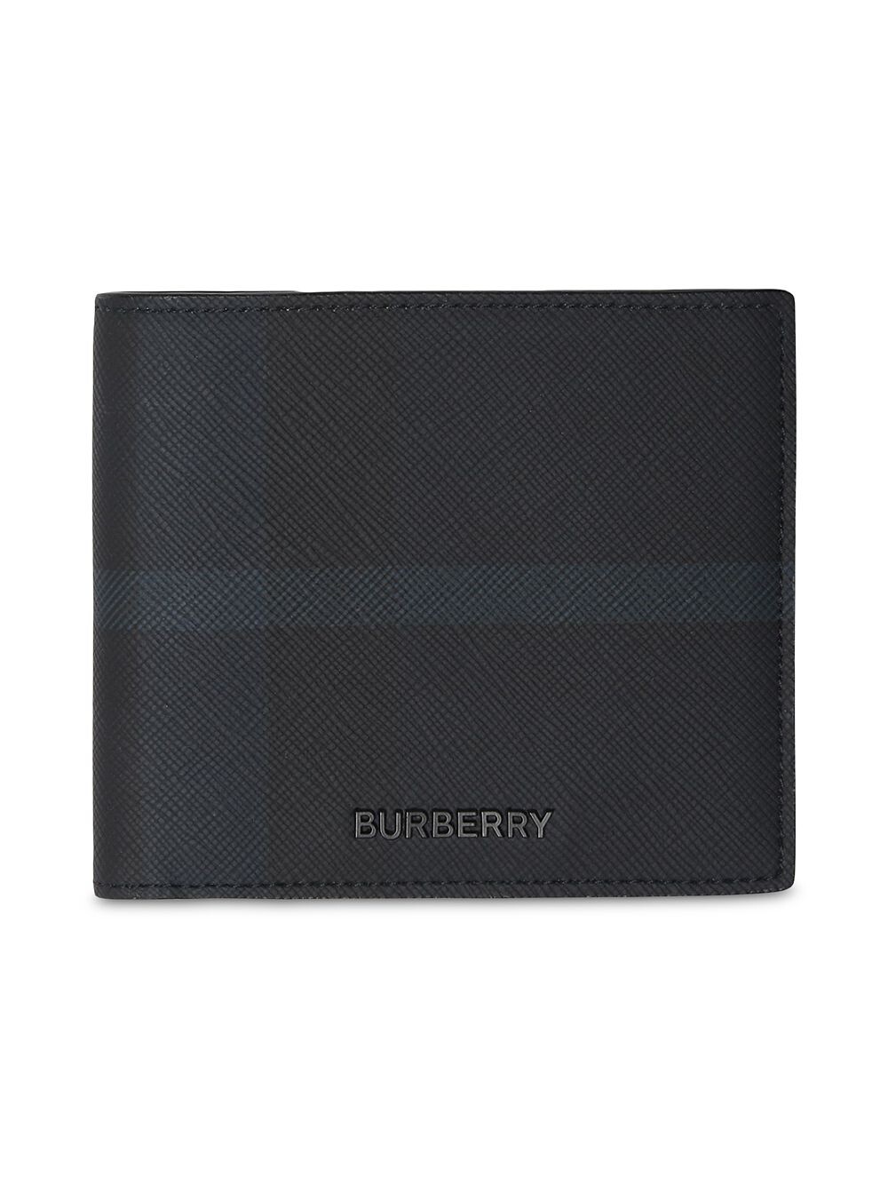 

Преувеличенный бумажник в клетку Burberry, угольный