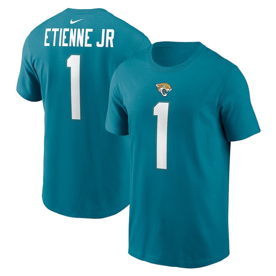 

Футболка с именем и номером Nike Jacksonville Jaguars, бирюзовый