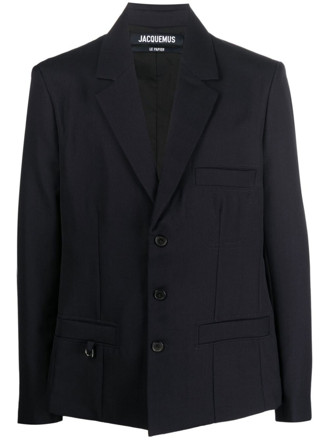 

Однобортный пиджак Jacquemus, синий