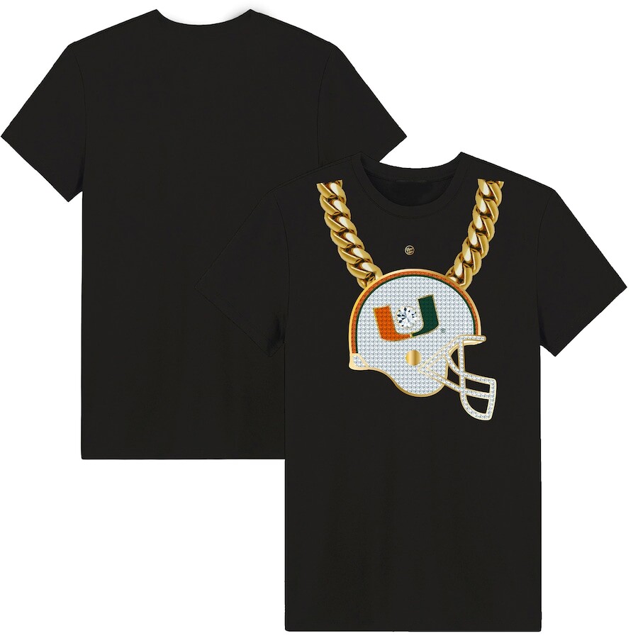 

Футболка с коротким рукавом Dyme Lyfe Miami Hurricanes, черный