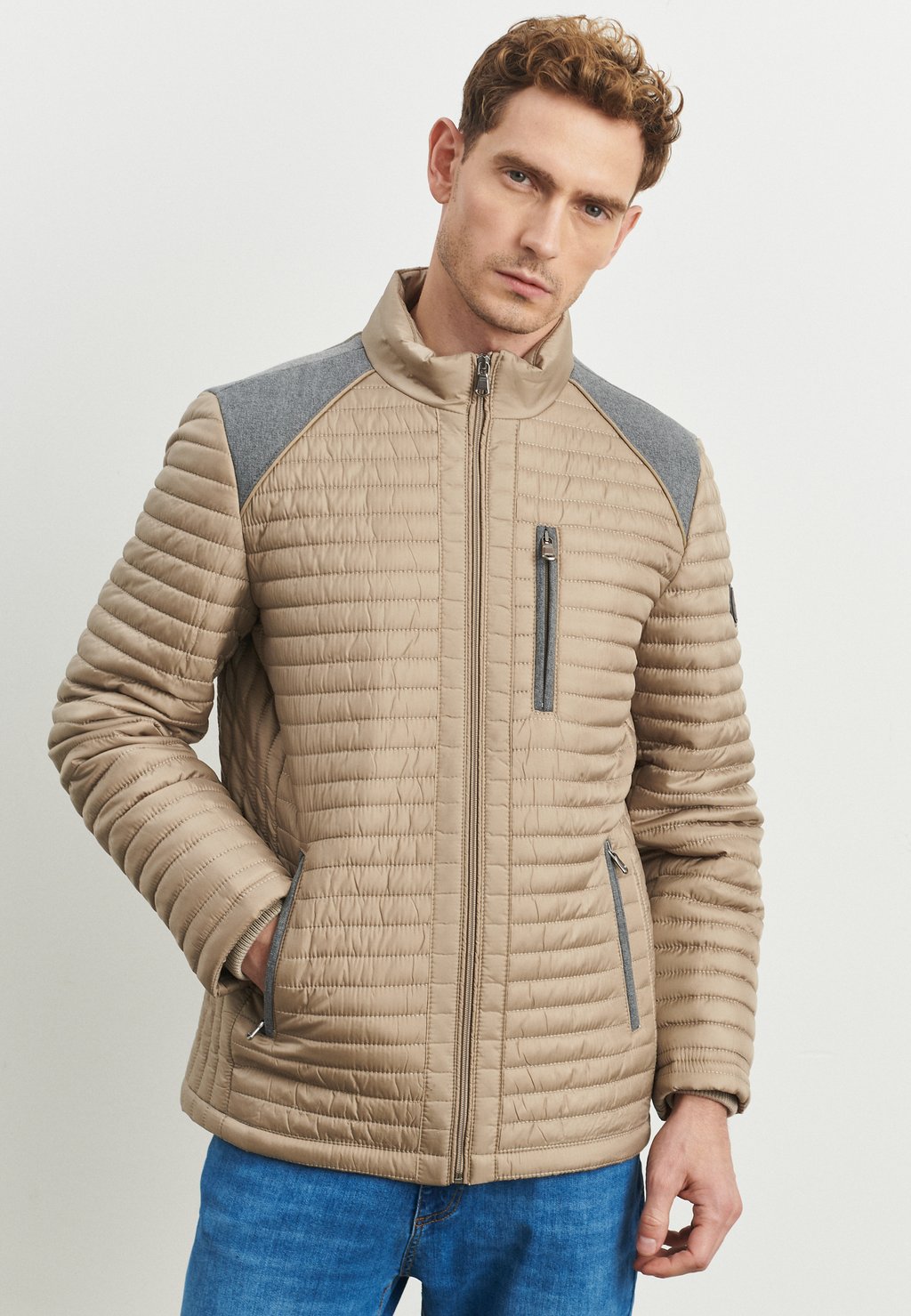 

Демисезонная куртка STANDARD FIT FIGURED AC&CO / ALTINYILDIZ CLASSICS, цвет Standard Fit Jacket Figured