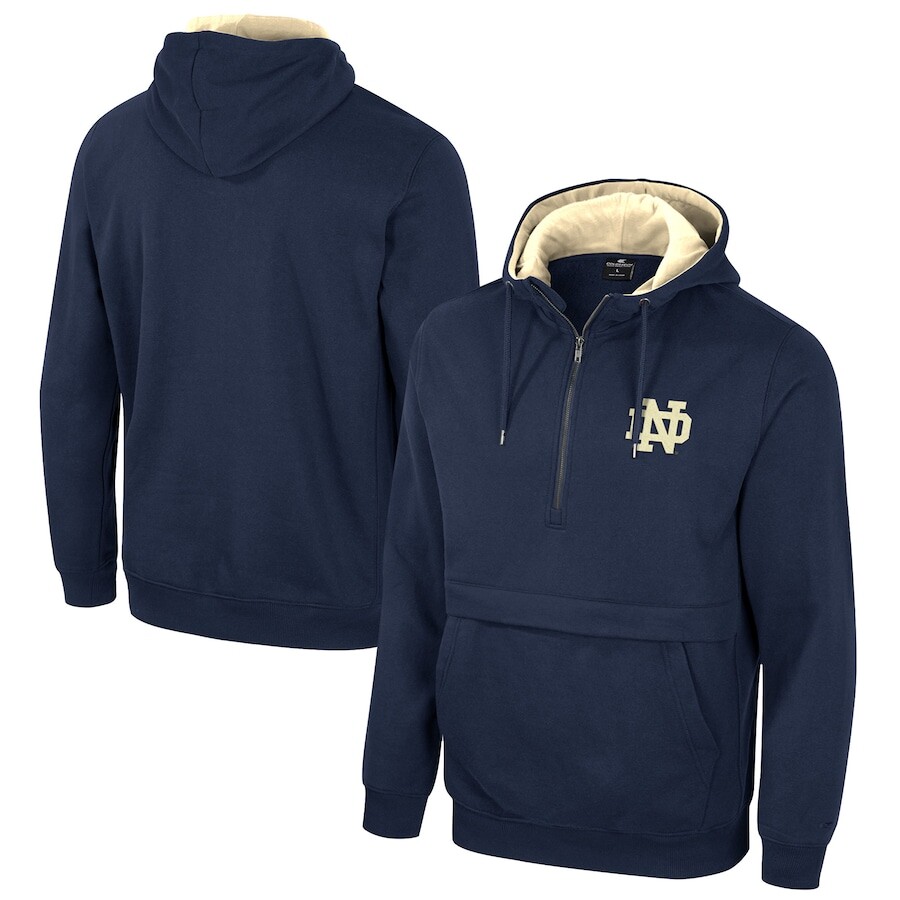 

Толстовка на молнии Colosseum Notre Dame Fighting Irish, нави