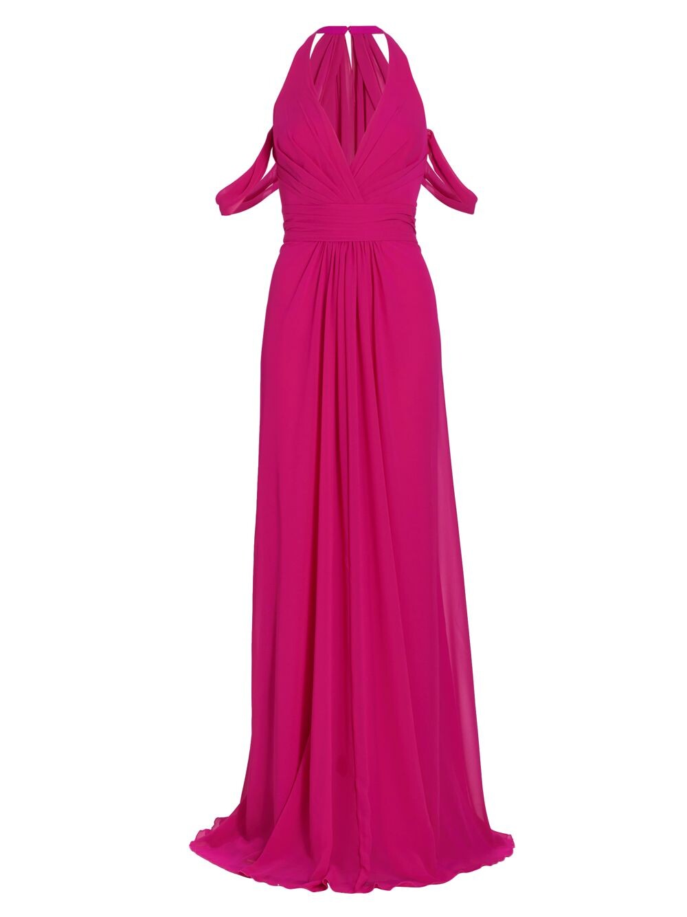 

Платье Элвелин с лямкой на шее Vera Wang Bride, фуксия, Розовый