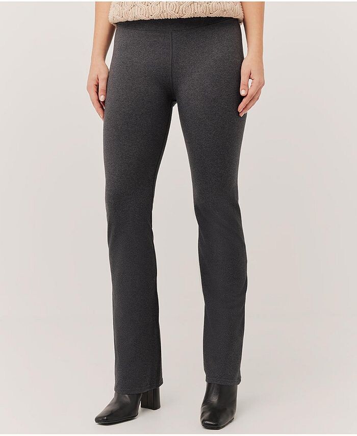 

Леггинсы PureFit Bootcut – полная длина, изготовлены из органического хлопка Pact, серый