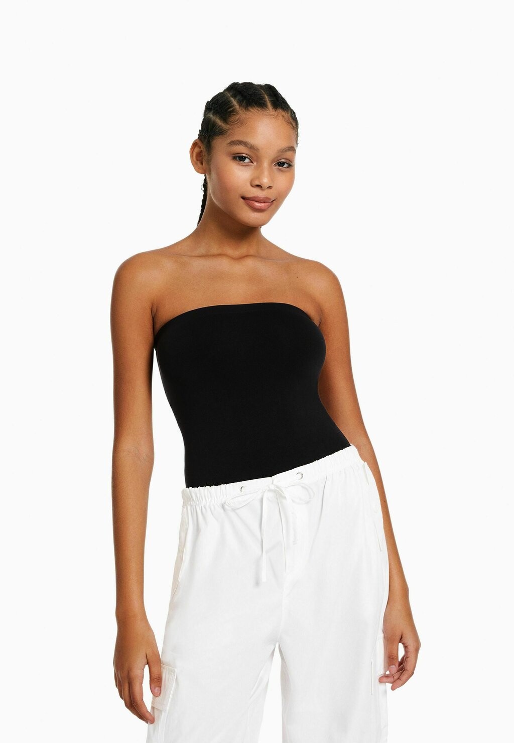 

Боди Bershka, черный
