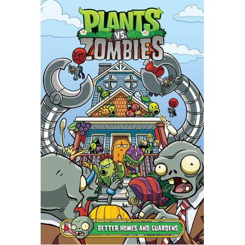 цена Книга Plants Vs. Zombies Volume 15: Better Homes And Guardens (Hardback) Dark Horse Comics