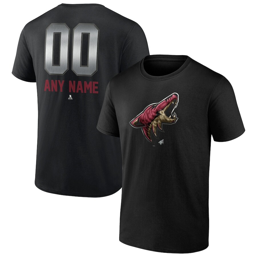 

Футболка с коротким рукавом Fanatics Branded Arizona Coyotes, черный