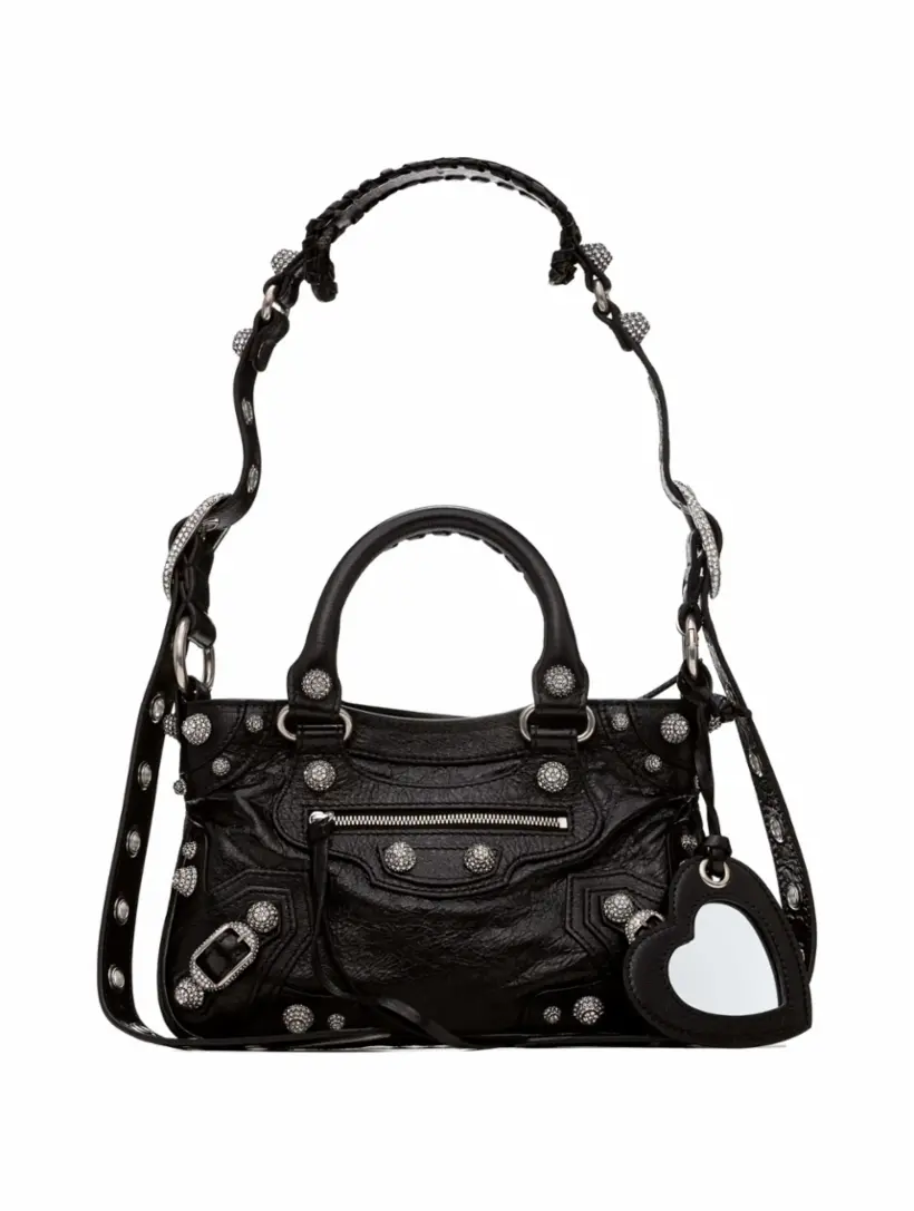 

Мини-сумка Le Cagole Balenciaga, черный