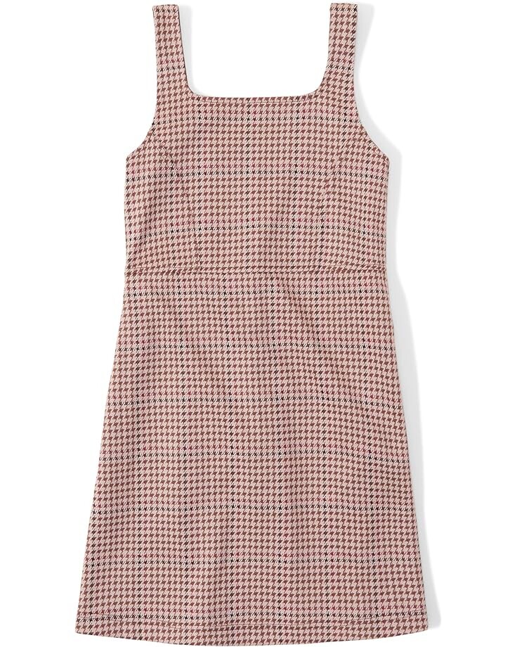 

Платье Abercrombie Double Knit Layerable Dress, цвет Brown Houndstooth Pattern