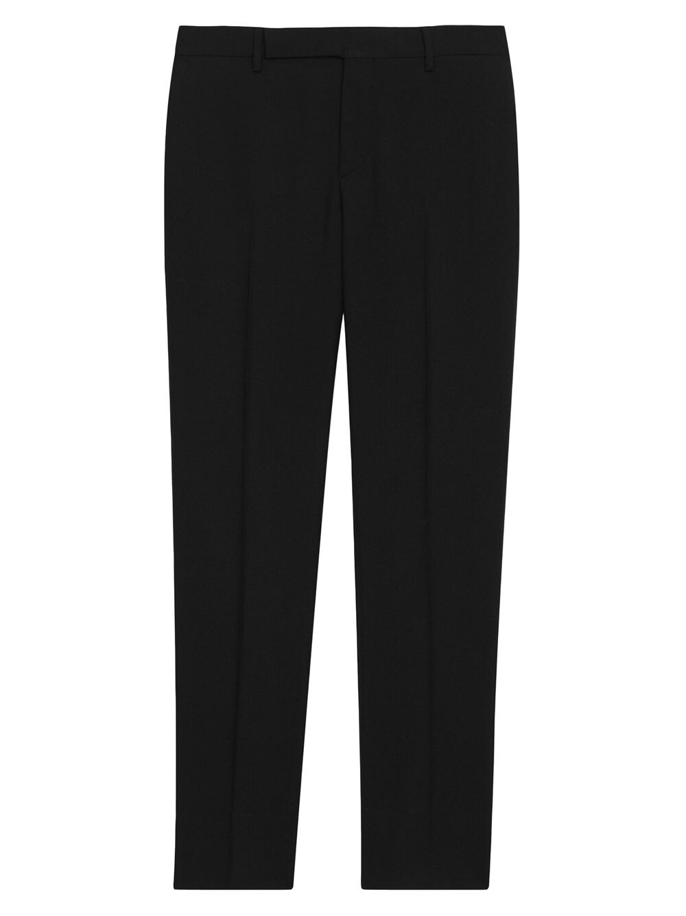 

Индивидуальные брюки из габардина Saint Laurent, нуарный, Черный
