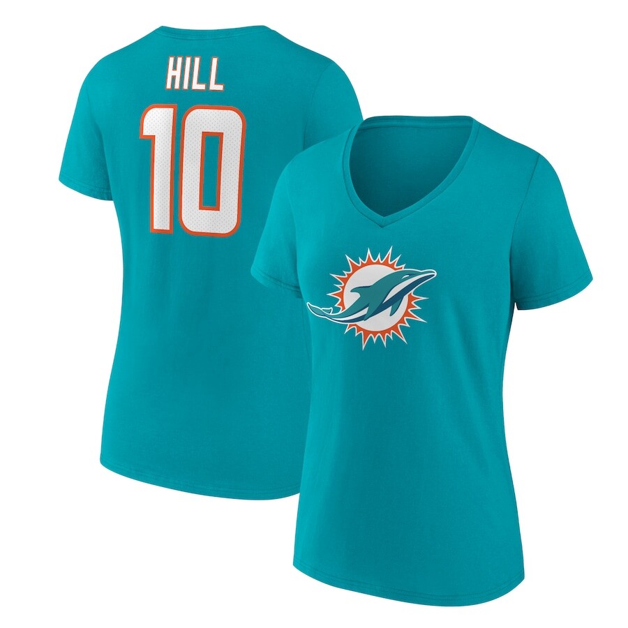 

Футболка с коротким рукавом Fanatics Branded Miami Dolphins, аква