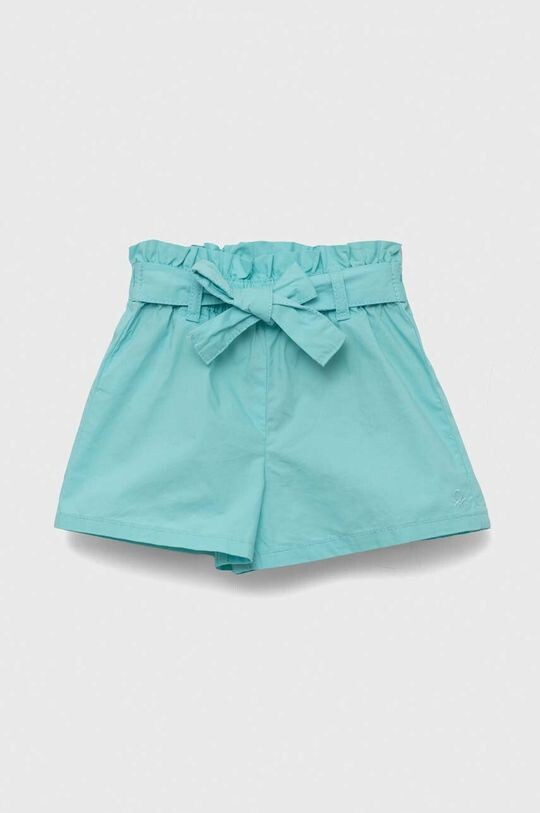 

Детские хлопковые шорты United Colors of Benetton, бирюзовый, Зеленый