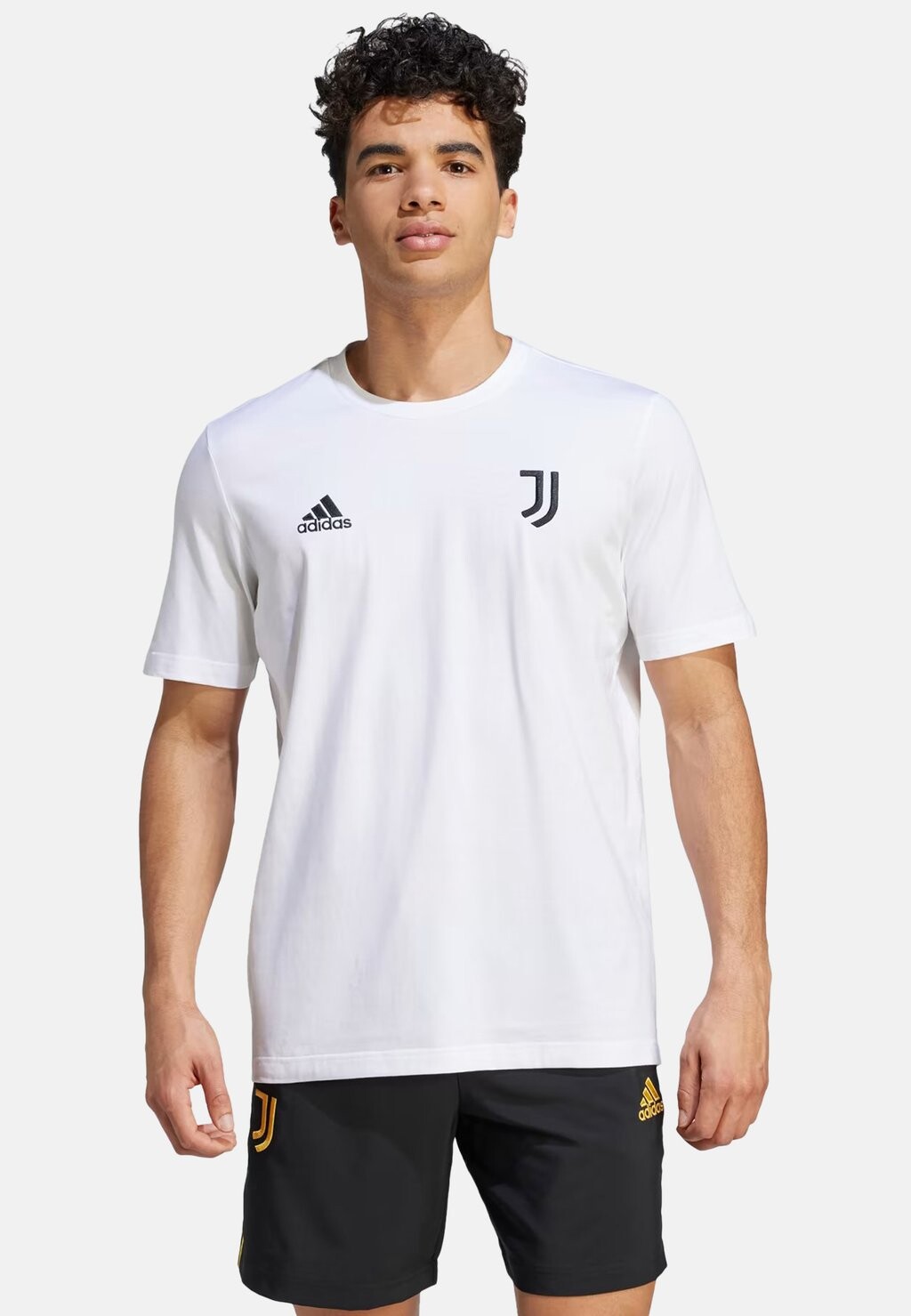 

Футболка с принтом Juventus Print adidas Originals, белый