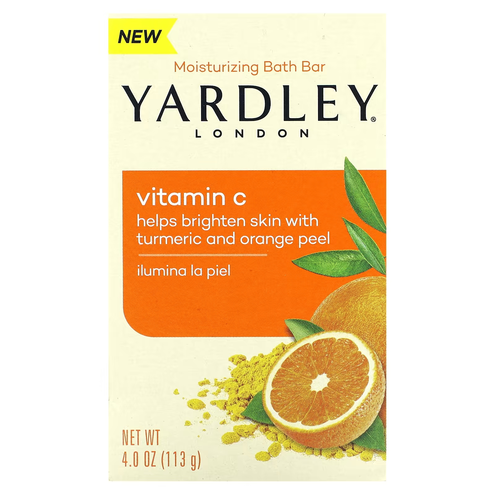 Yardley London Увлажняющий батончик для ванн с витамином С, 4 унции (113 г) yardley london увлажняющий батончик для ванн алоэ и авокадо 113 г 4 унции
