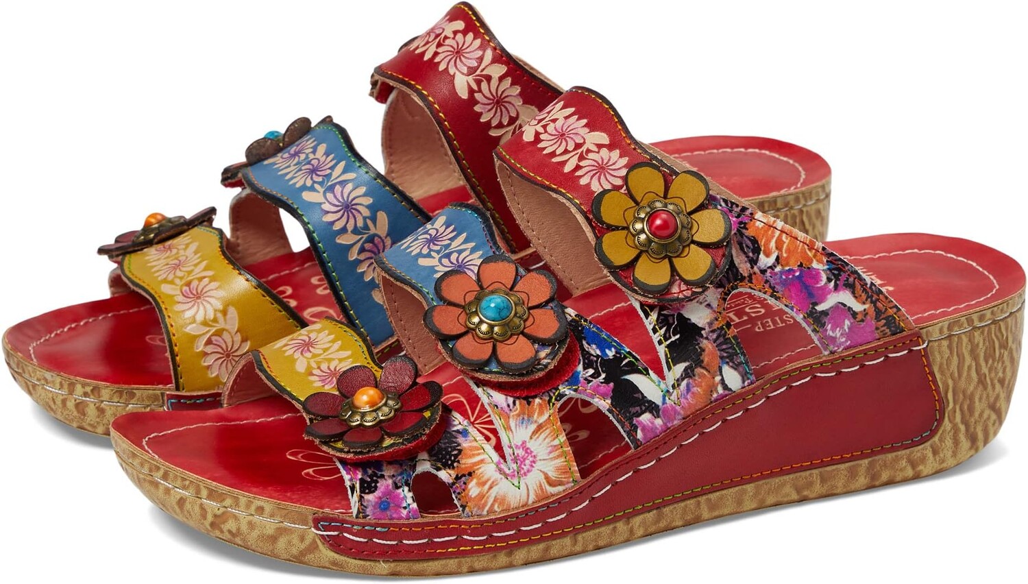 

Босоножки Rosamaria L'Artiste by Spring Step, цвет Red Multi
