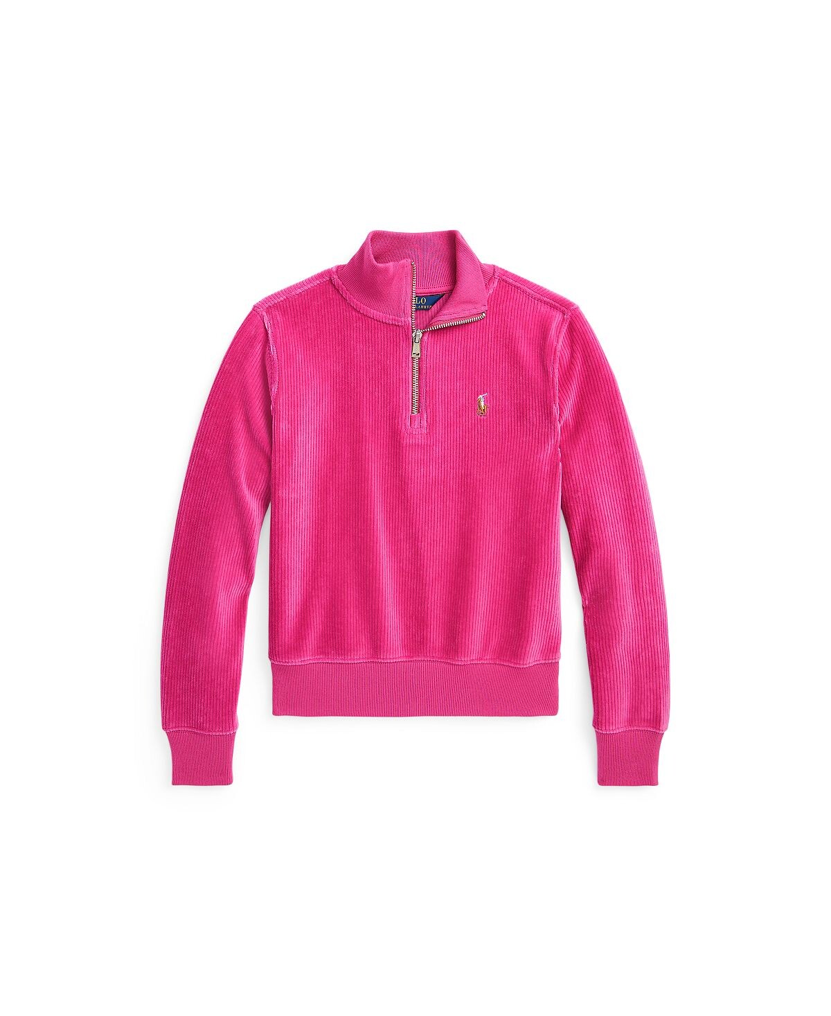 

Вельветовый пуловер с длинными рукавами для больших девочек Polo Ralph Lauren