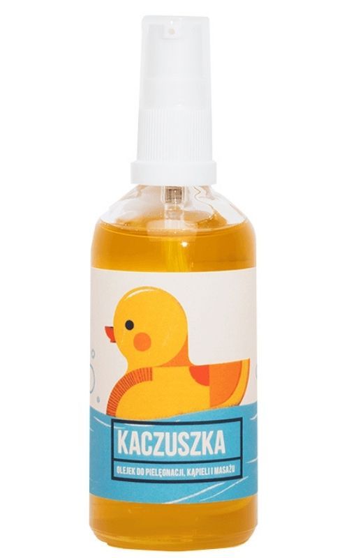 Mydlarnia Cztery Szpaki Kaczuszka детское масло для тела, 100 ml цена и фото