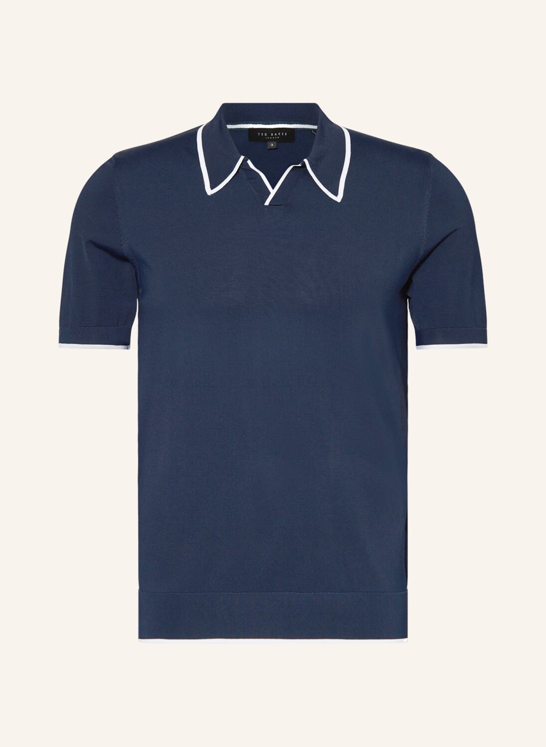 

Рубашка поло TED BAKER Jersey RAYONE, темно-синий