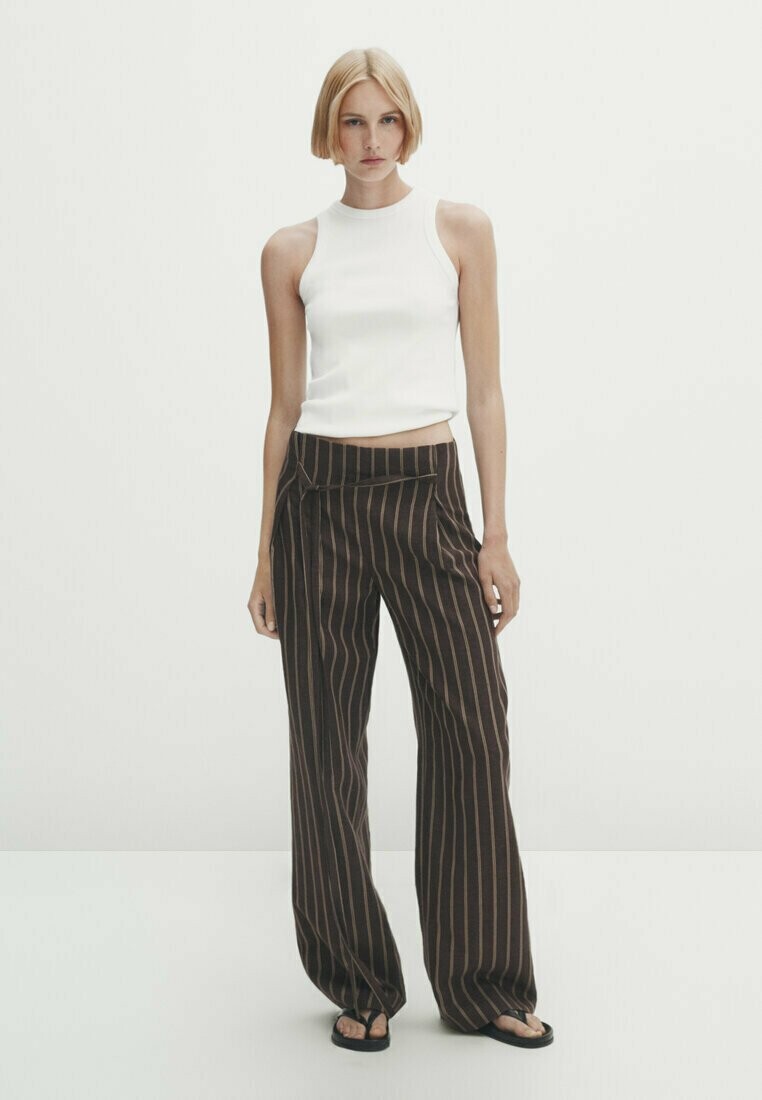 

Брюки Massimo Dutti, коричневый