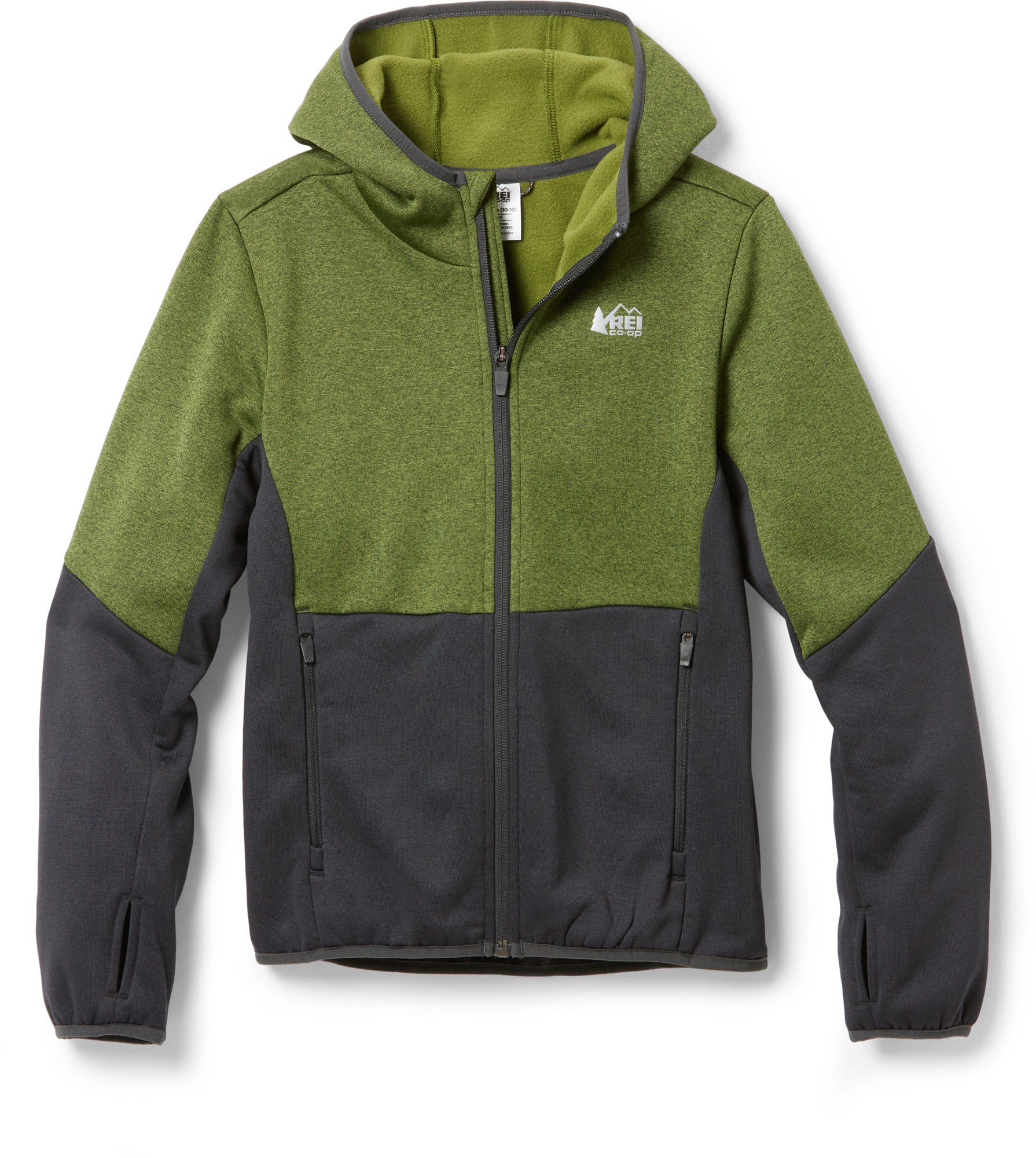 Флисовая куртка Active Pursuits – детская REI Co-op, зеленый шорты active pursuits 4 5 дюйма женские rei co op черный