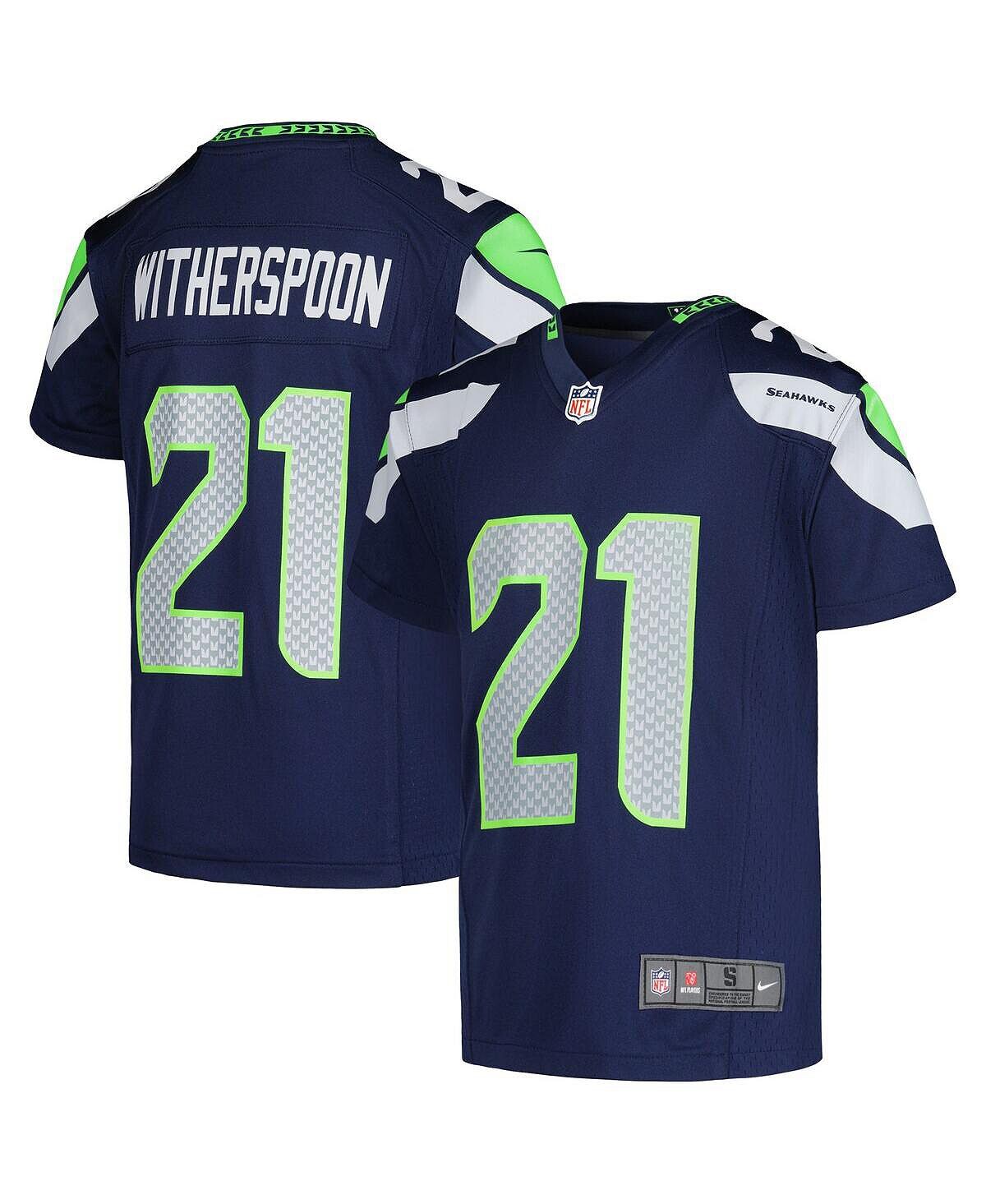 

Игровая майка Big Boys Devon Witherspoon College Navy Seattle Seahawks Nike