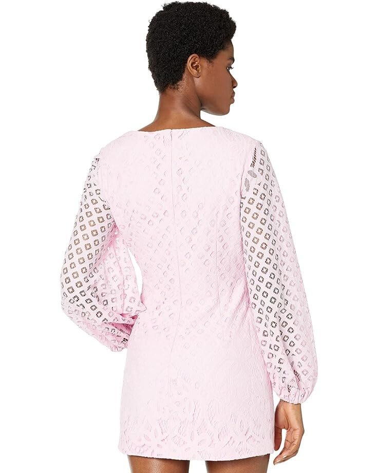 Платье Bardot Lily Lace Dress, цвет Soft Pink