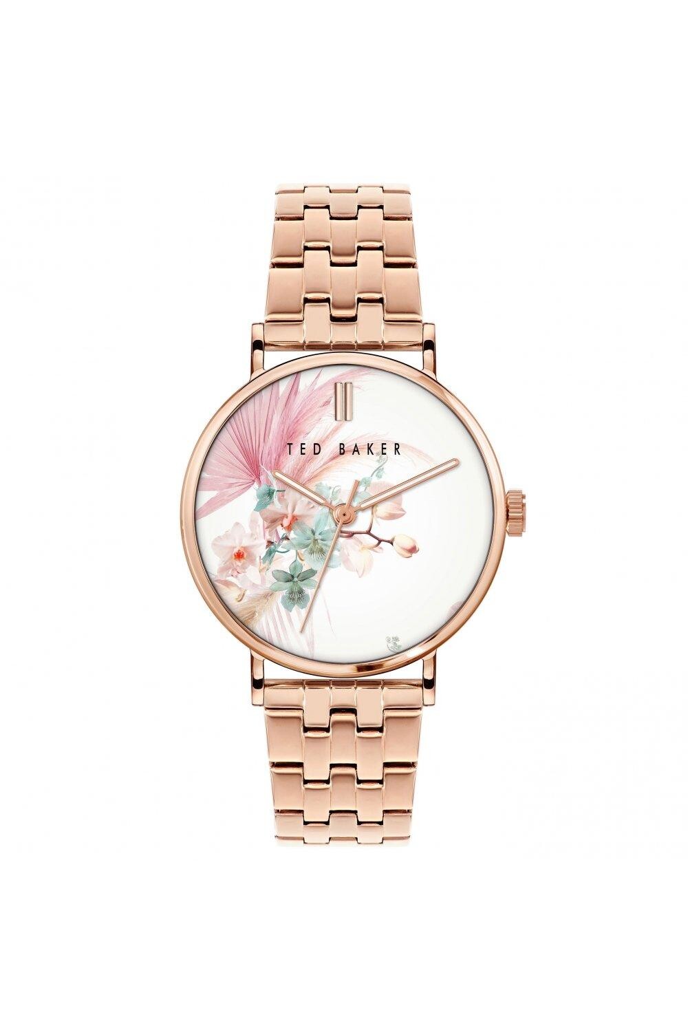 

Модные аналоговые часы Serendipity из нержавеющей стали - Bkpphs125Uo Ted Baker, белый