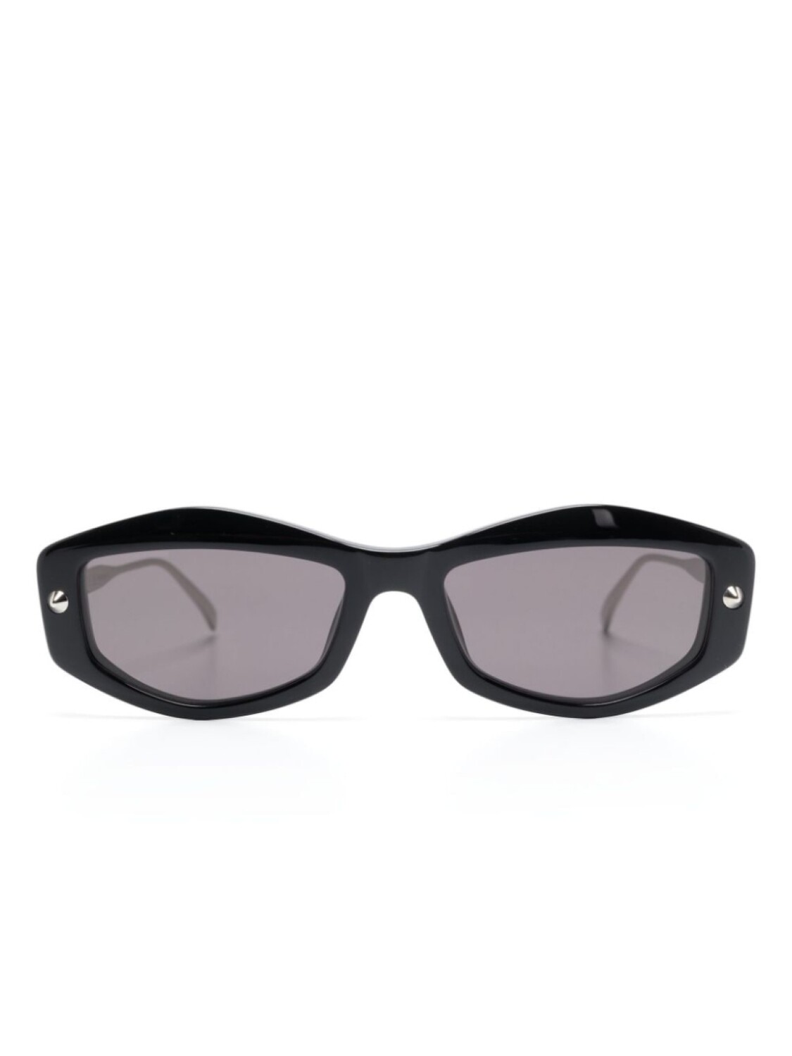 

Alexander McQueen солнцезащитные очки Spike, черный