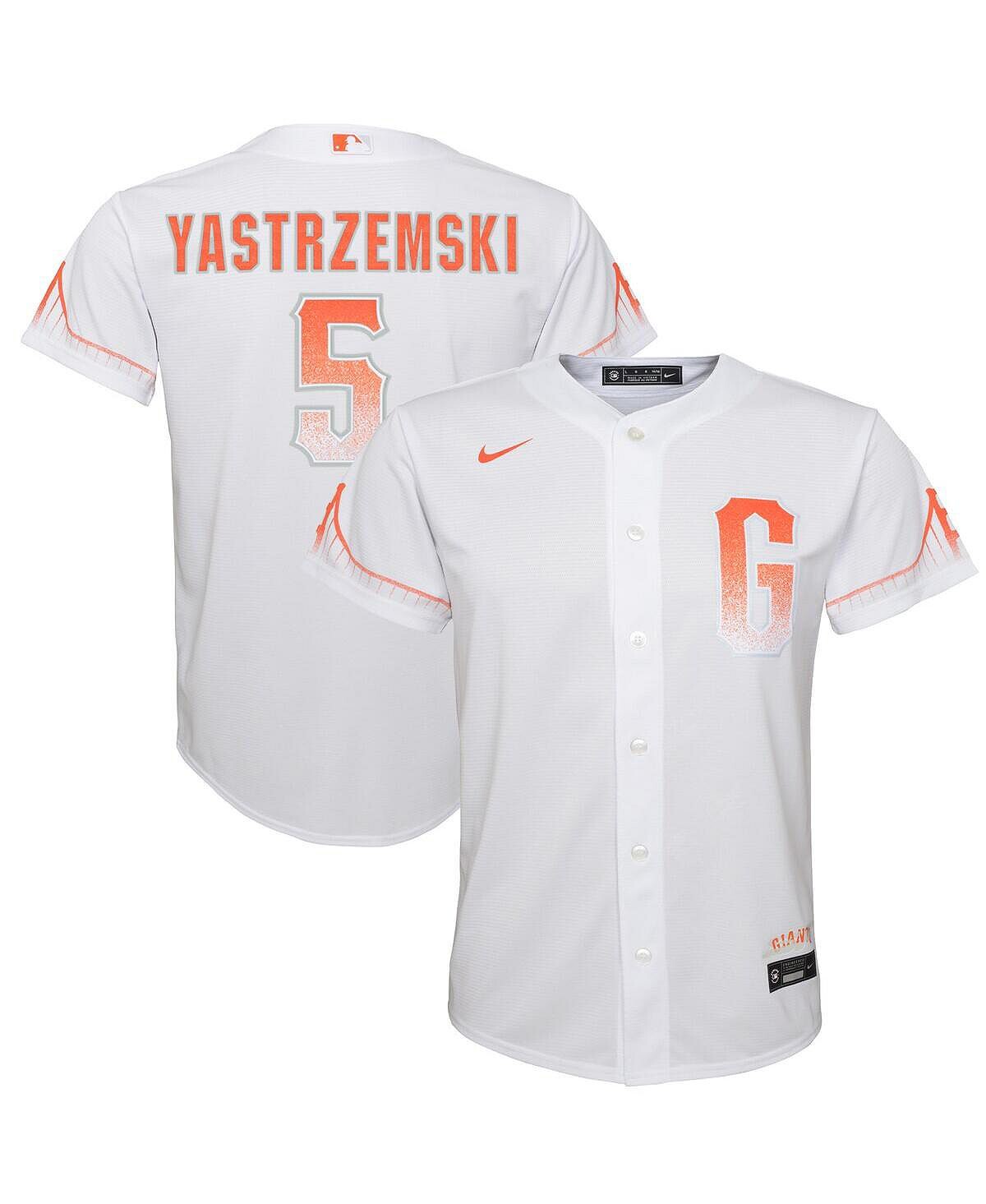 

Реплика игрока Big Boys Mike Yastrzemski White San Francisco Giants 2021 City Connect Nike