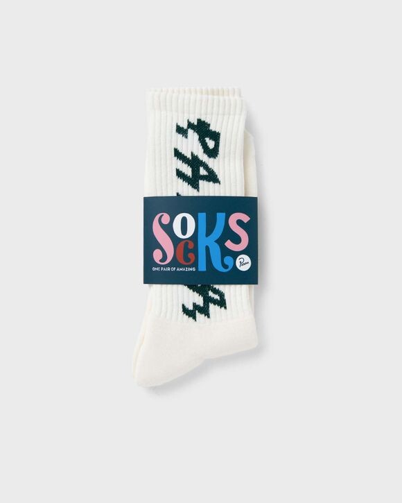 

Носки By Parra Shocker Logo Crew Socks, белый