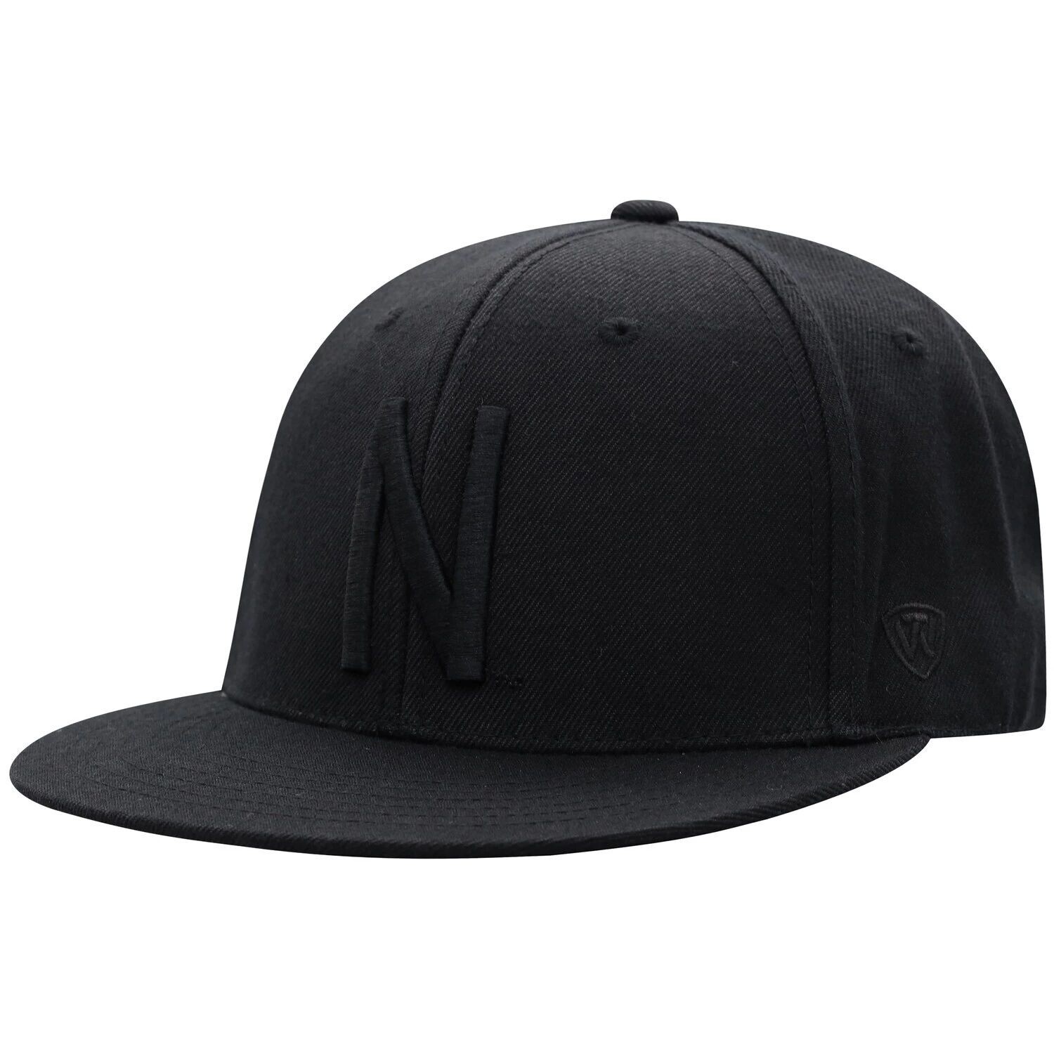 

Мужская шляпа Top of the World Nebraska Huskers Black On Black