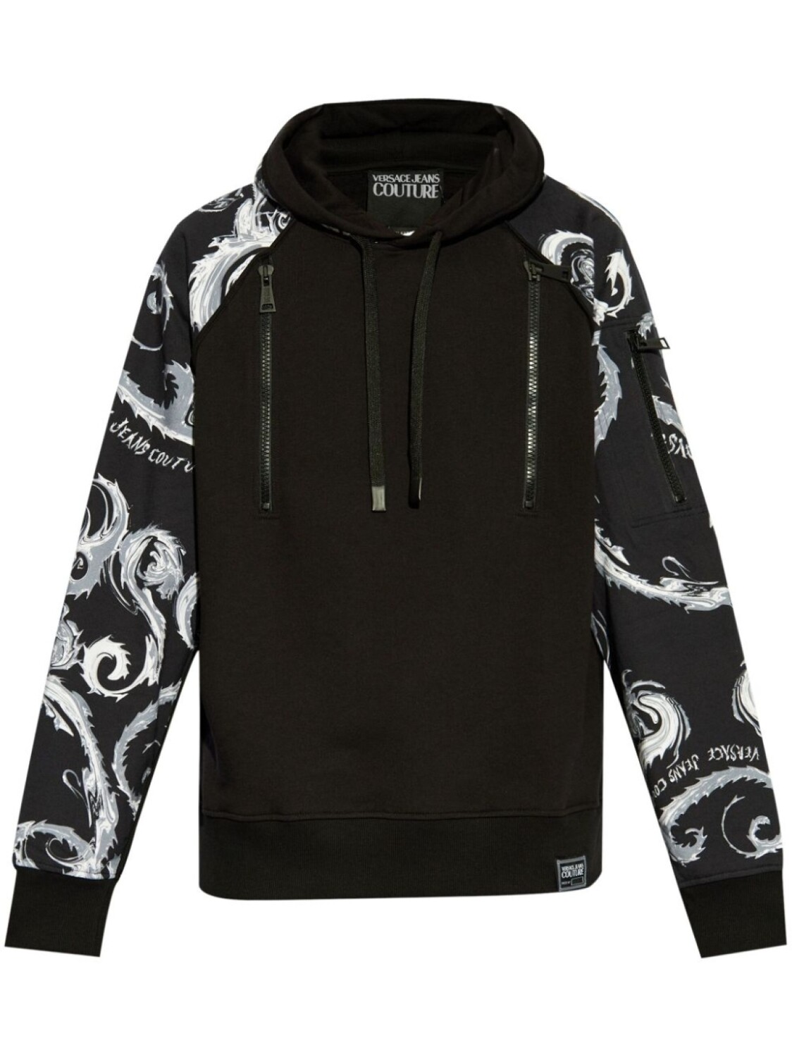 

Versace Jeans Couture толстовка с принтом в стиле барокко, черный