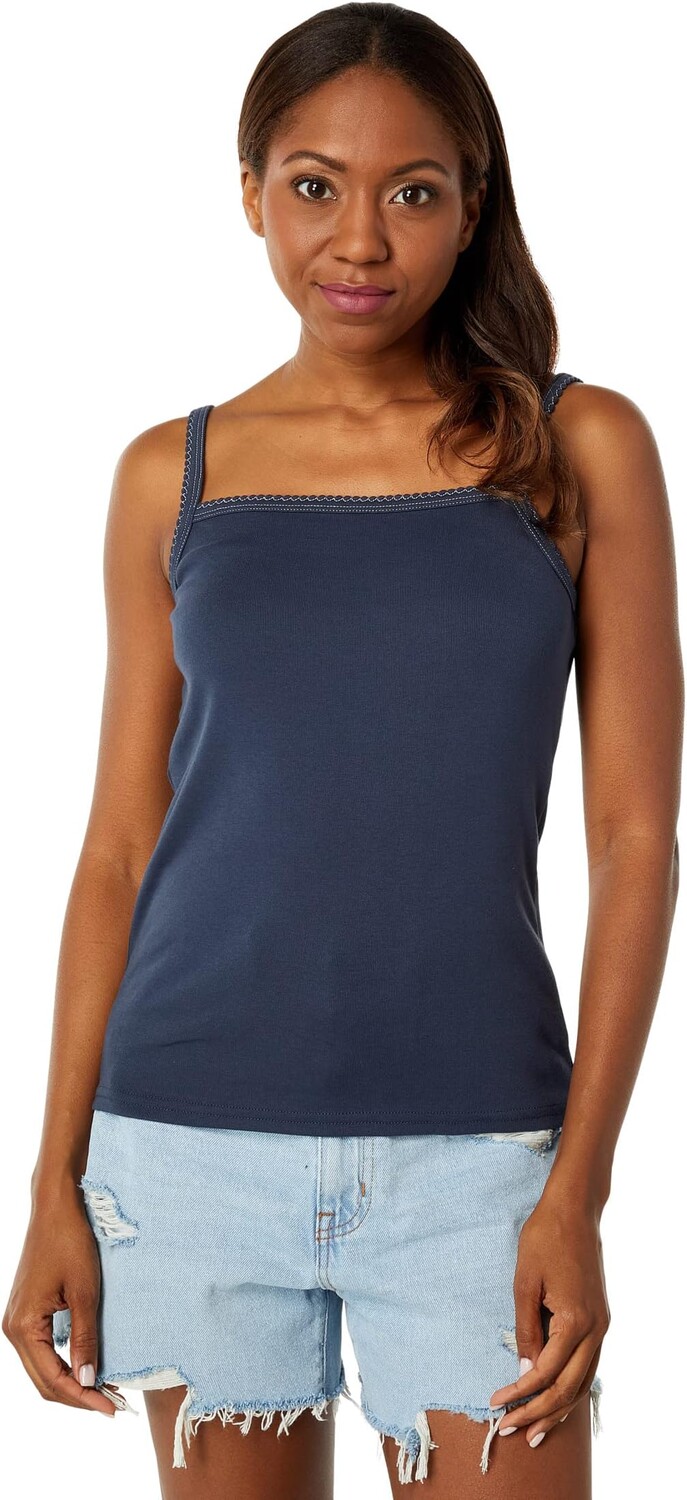 

Майка Thompson Cami Tank Madewell, цвет Dark Baltic