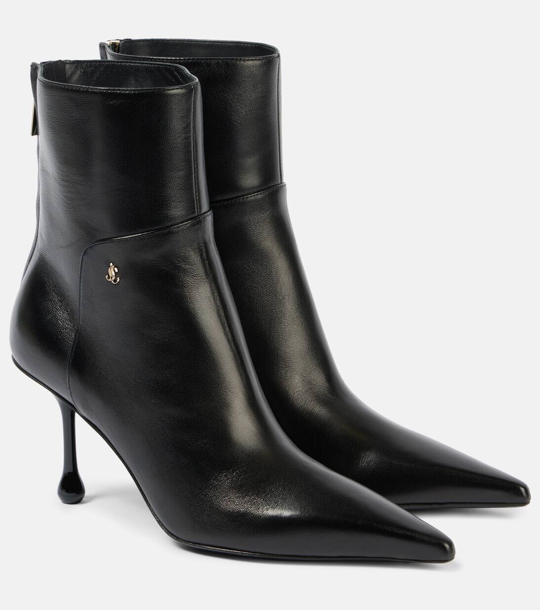 

Кожаные ботильоны Cycas 80 Jimmy Choo, черный