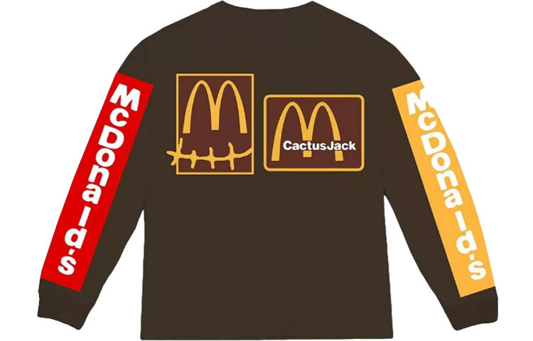 

Футболка Travis Scott x CPFM 4 CJ Souvenir L/S Коричневая