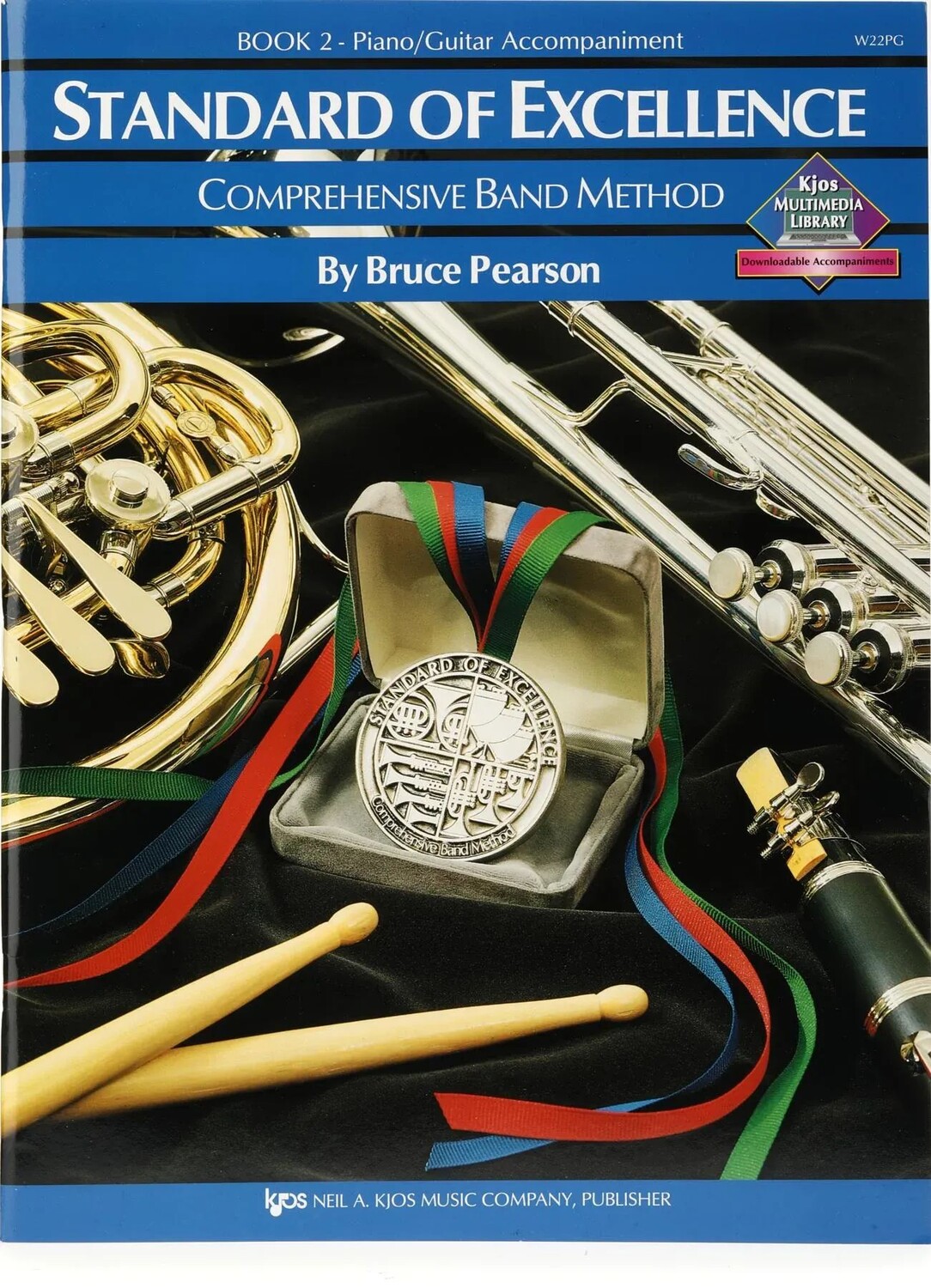 

Kjos Standard of Excellence, книга по комплексному методу оркестра 2 - фортепиано/гитара