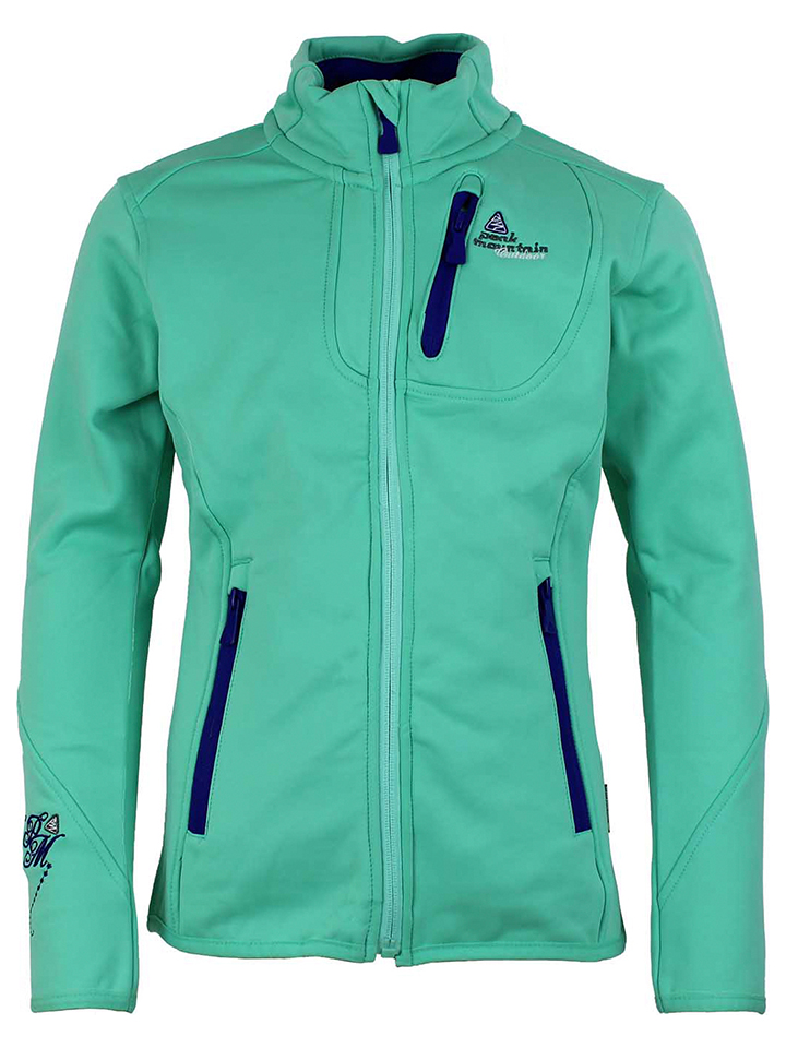 Флисовая куртка Peak Mountain, зеленый флисовая куртка peak mountain conac цвет blau
