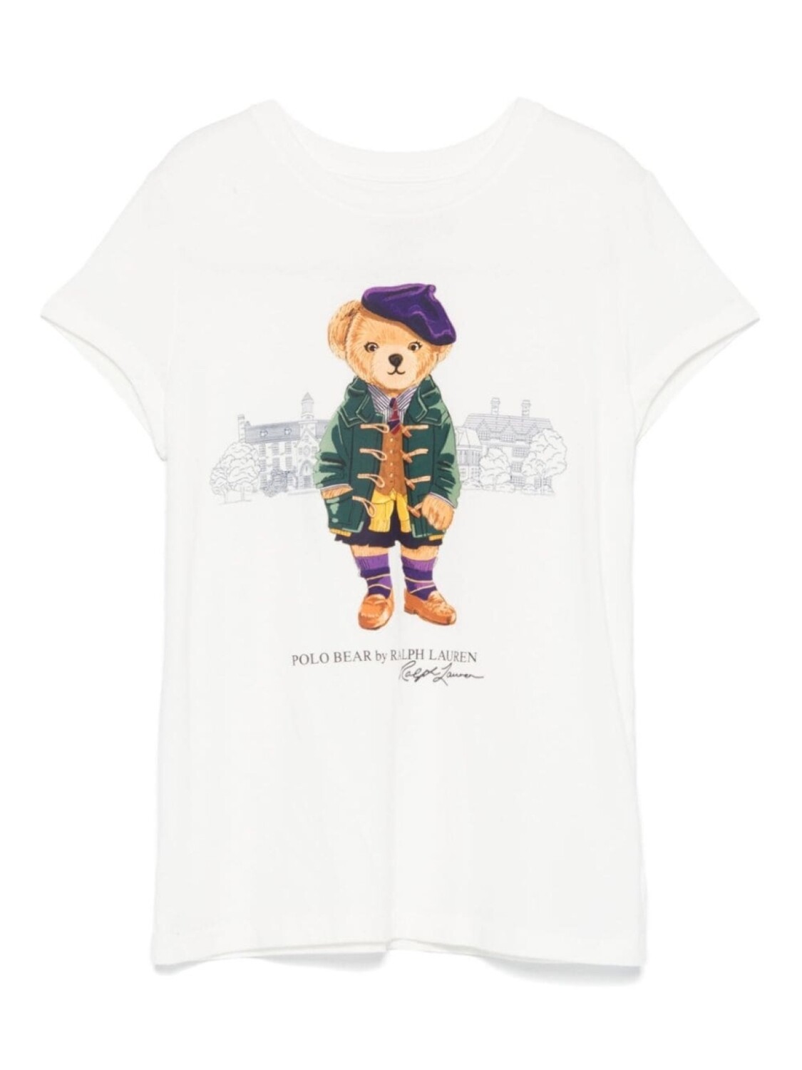 

Ralph Lauren Kids футболка Polo Bear, белый