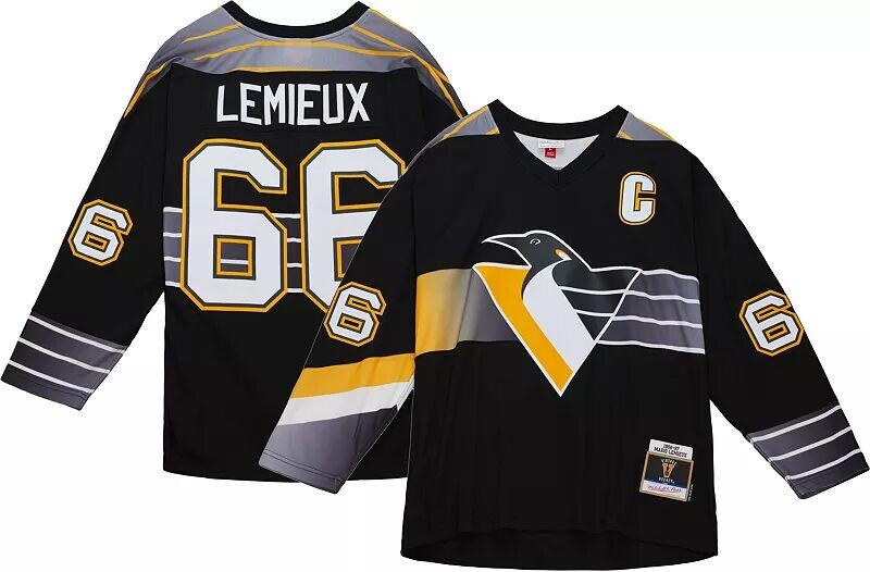 

Джерси Mitchell & Ness Питтсбург Пингвинз Марио Лемье № 66 '96 Blue Line