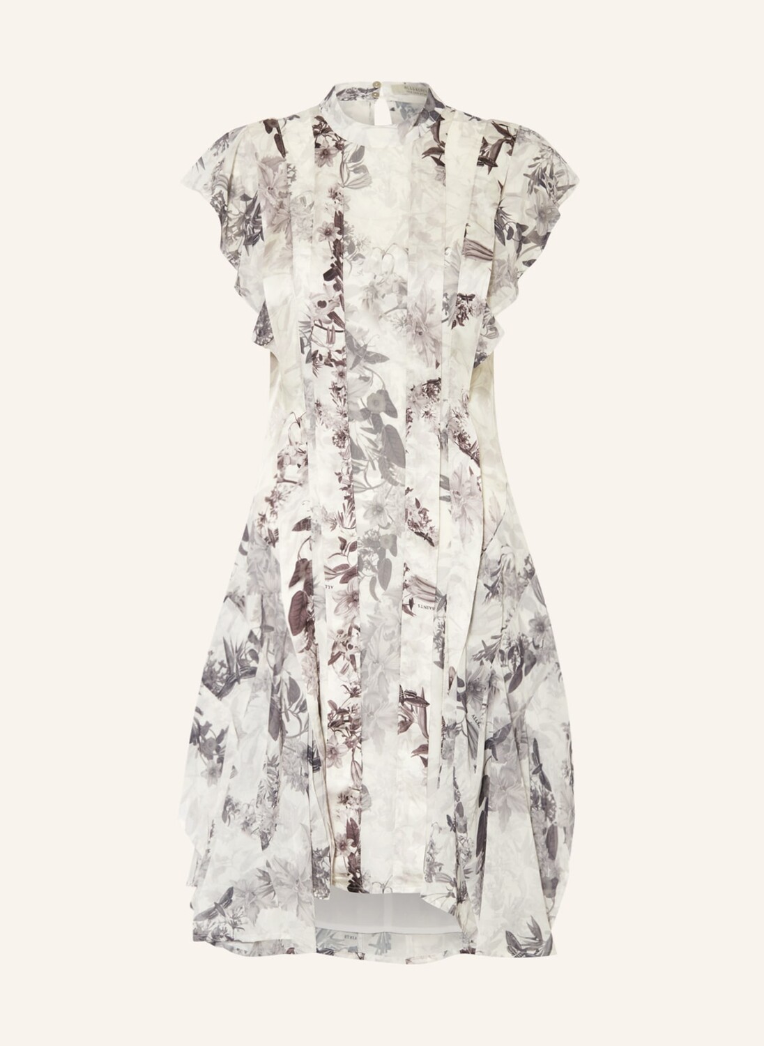 

Платье ALLSAINTS FLEUR AUDREY, кремовый