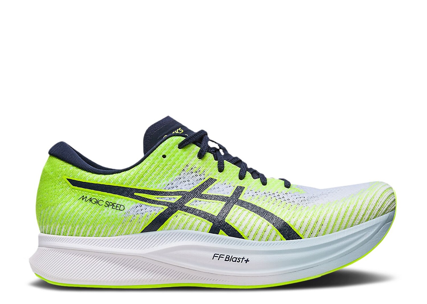 

Кроссовки ASICS Magic Speed 2 'Hazard Green Midnight', зеленый